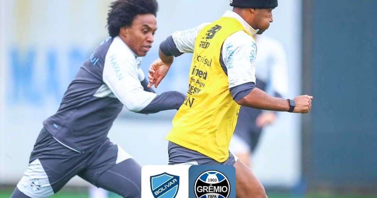 Altura e pressão: Grêmio enfrenta Bolívar em La Paz sem seu treinador titular