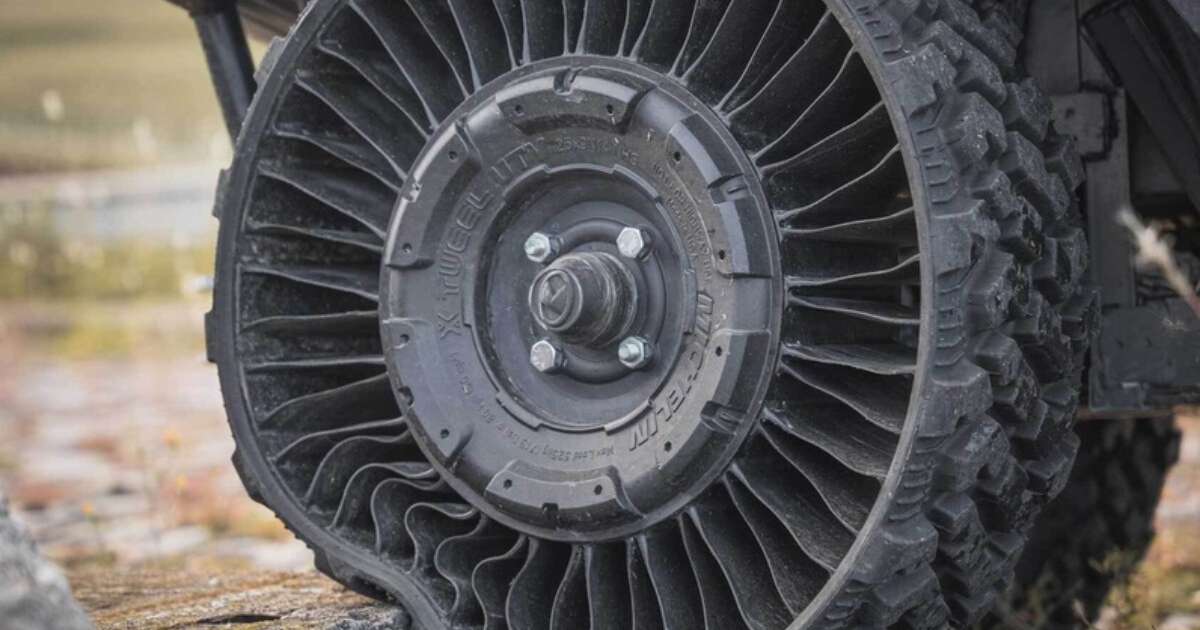 Michelin cria pneus indestrutíveis e sem ar, mas há um porém: você não pode instalá-los em seu carro