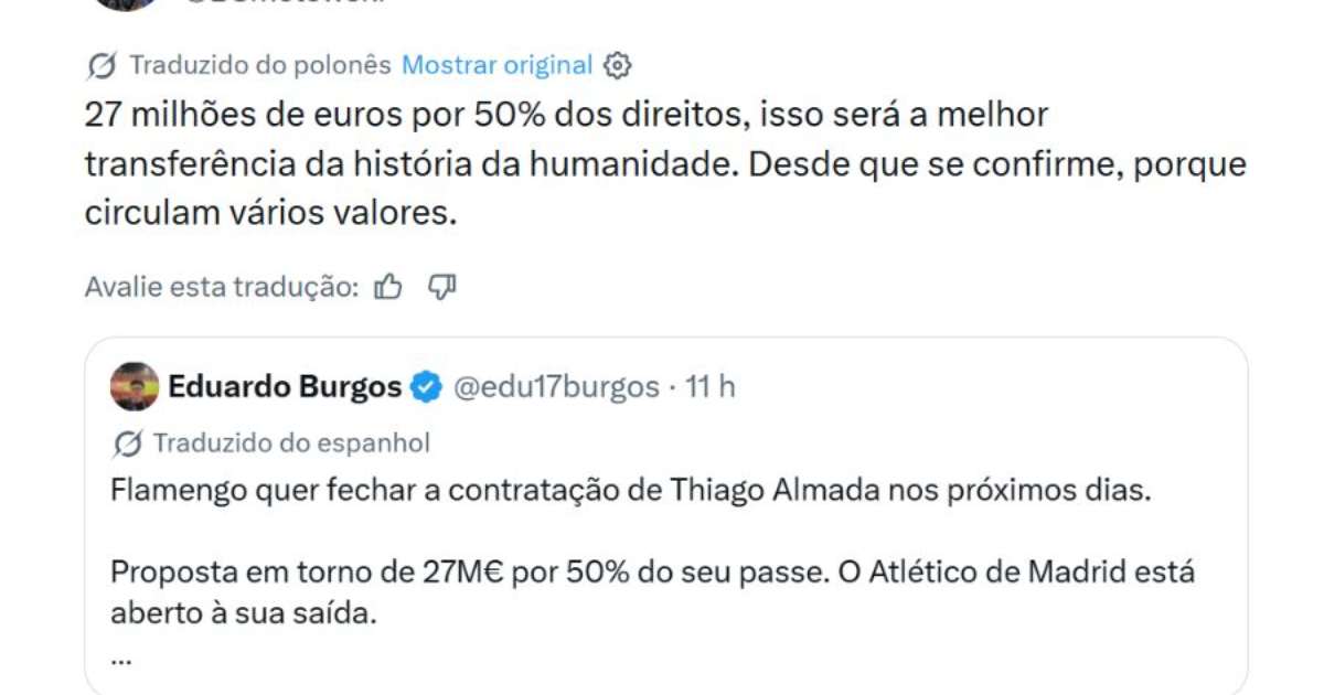 Flamengo surpreende Europa com proposta bilionária por Almada