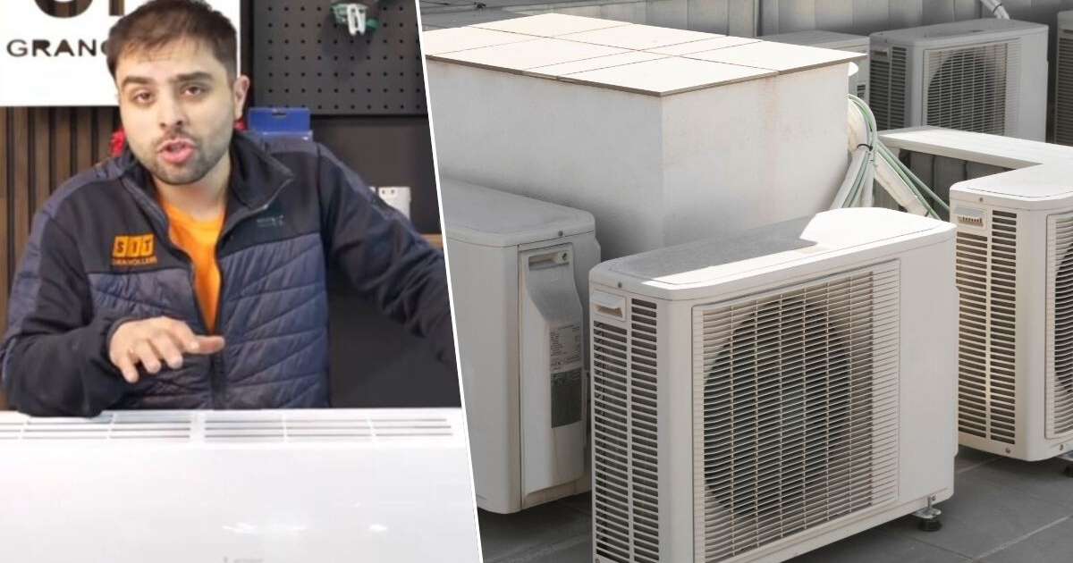 Técnico de ar condicionado alerta: "Limpar apenas o filtro não é adequado; o mais importante é desinfetar tubo e turbina"