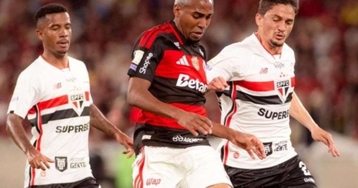 Flamengo empata com São Paulo e perde oportunidade de se aproximar do líder Palmeiras