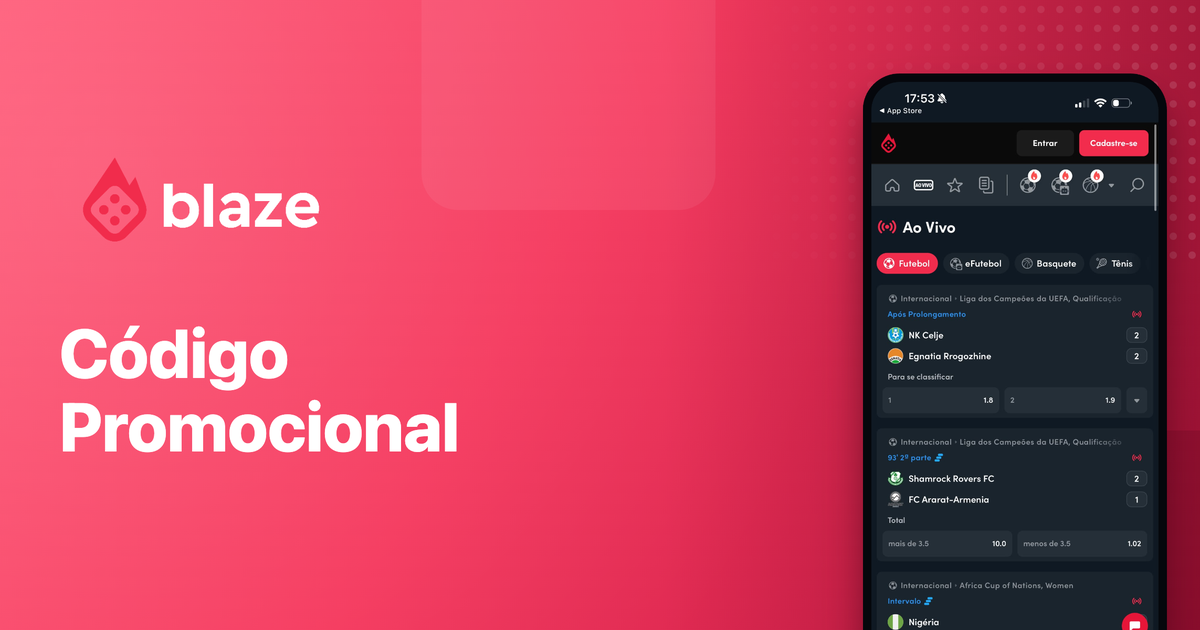 Código promocional Blaze