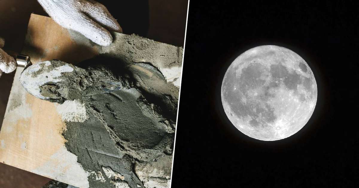 Após testes na Estação Espacial Internacional, "cimento lunar" prova que fica ainda mais resistente no espaço, podendo ser usado em construções