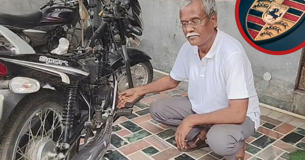 Ele vendeu sua casa para criar um motor que a Porsche está estudando agora: percorre 176 quilômetros com 1 litro de gasolina