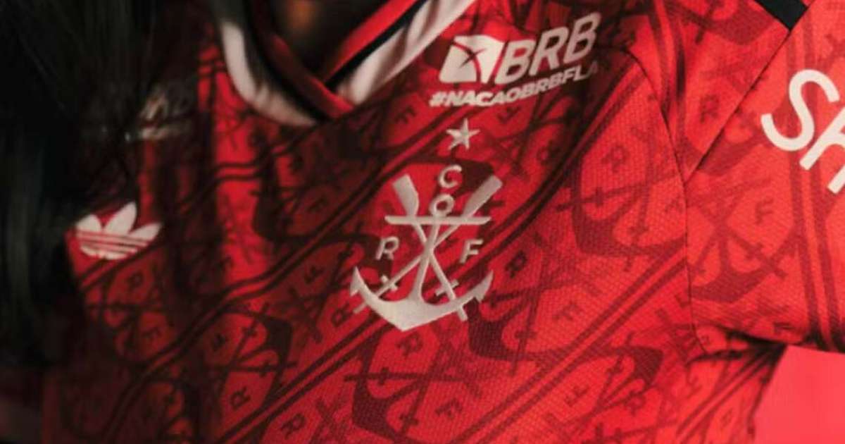 Flamengo apresenta terceira camisa de 2026 com design inovador e arrojado