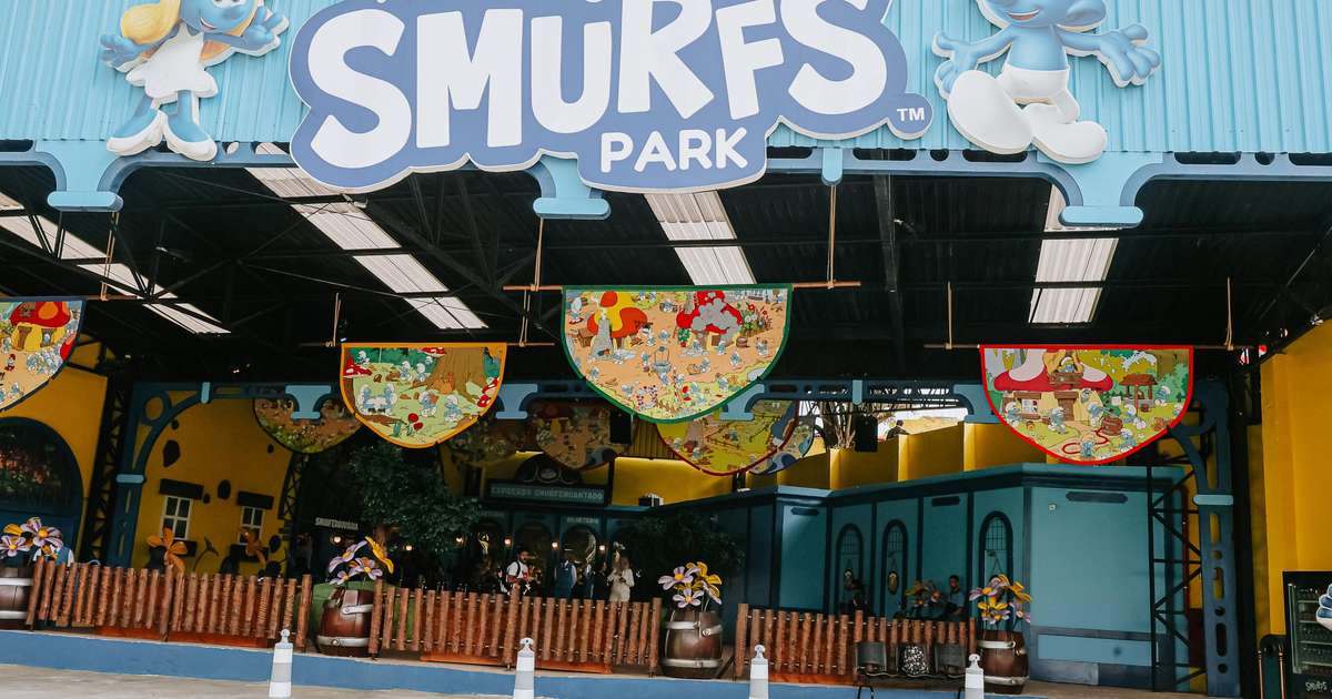 Parque exclusivo dos Smurfs abre em SP com investimento de R$ 50 milhões; veja atrações