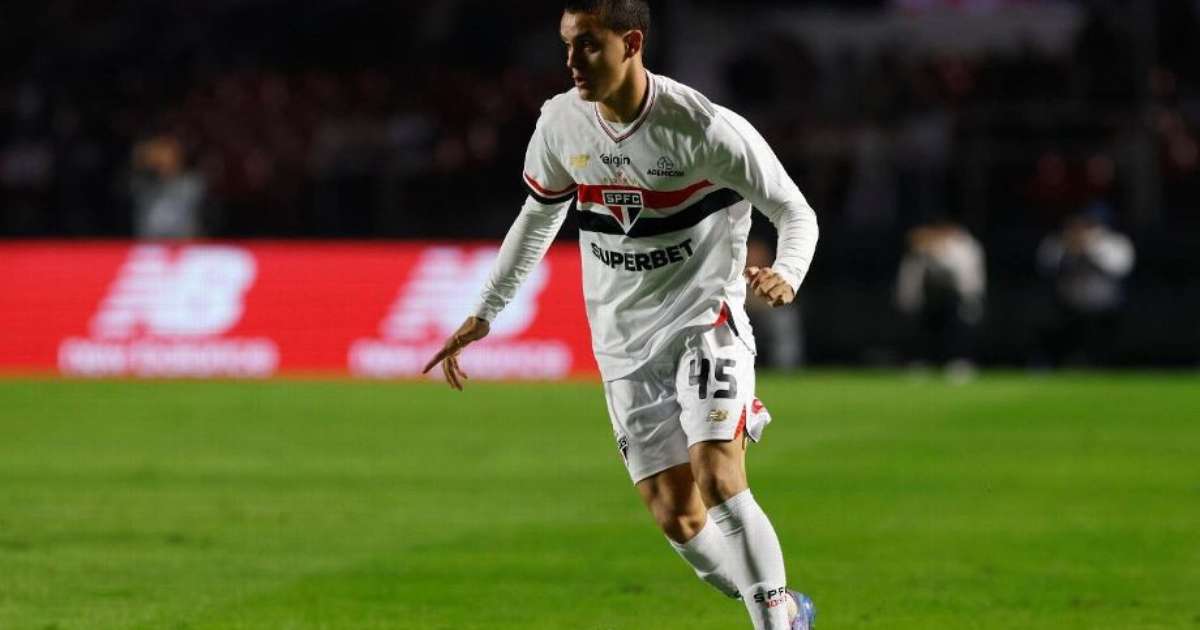 Lucca sofre acidente após treino e preocupa o São Paulo