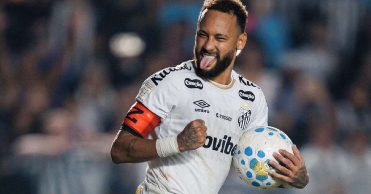 A publicação de Neymar direcionada ao Santos 