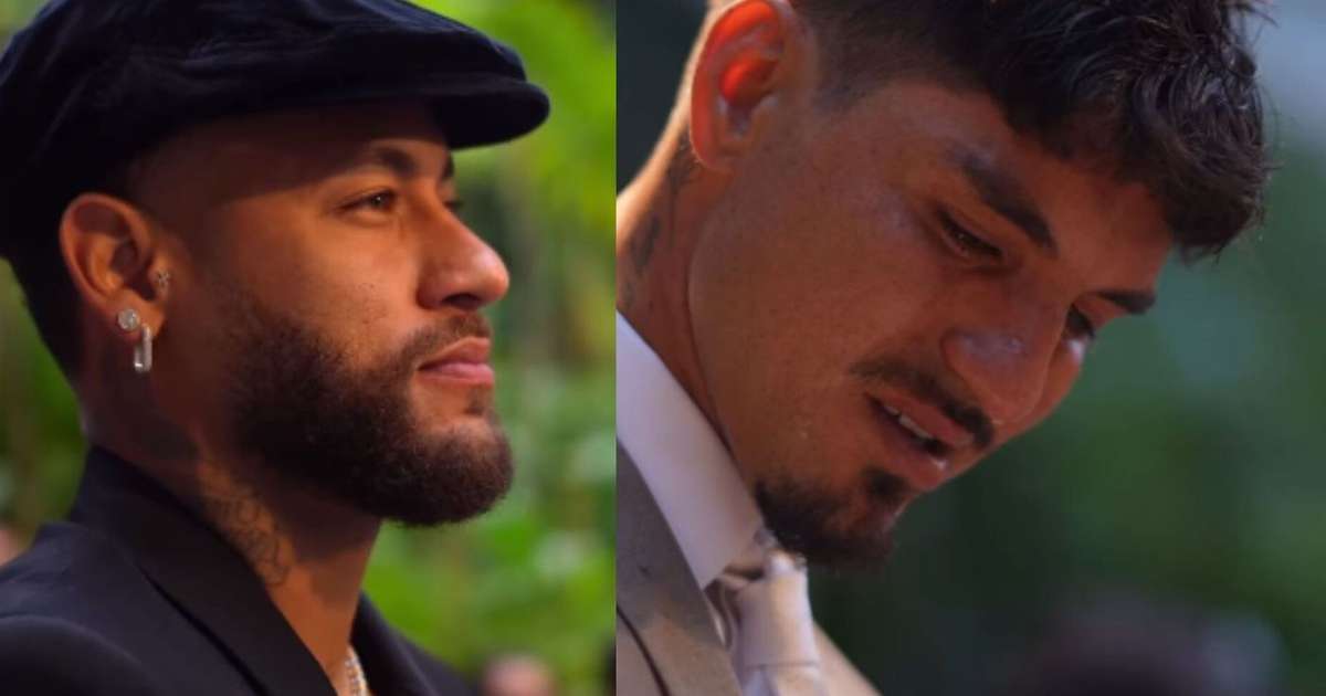 A maior gafe de Neymar durante casamento de Gabriel Medina: atleta ficou constrangido e desabafou na redes sociais. 'Tinha algo errado'