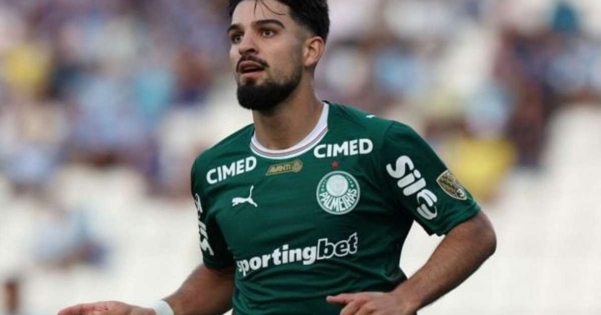 Flaco marca e avisa: "Pensamento é no Palmeiras, em conquistar tudo"