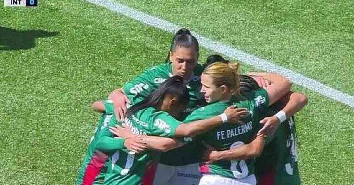 Palmeiras decide no segundo tempo e vence Internacional pelo Brasileirão Feminino
