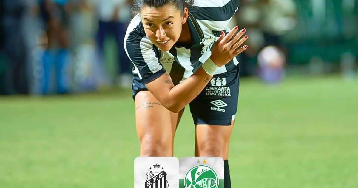 Santos x Juventude: Onde assistir ao vivo, horário, palpite e escalações do Brasileiro Feminino