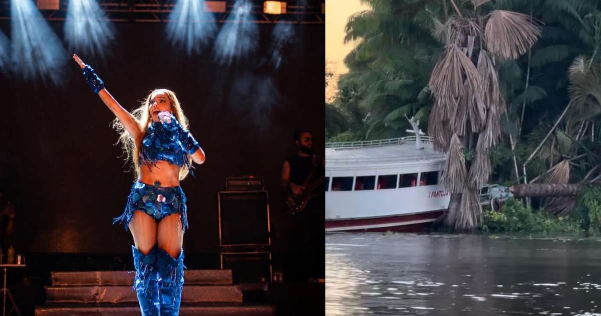 Cantora Viviane Batidão sofre acidente de lancha após show no Pará