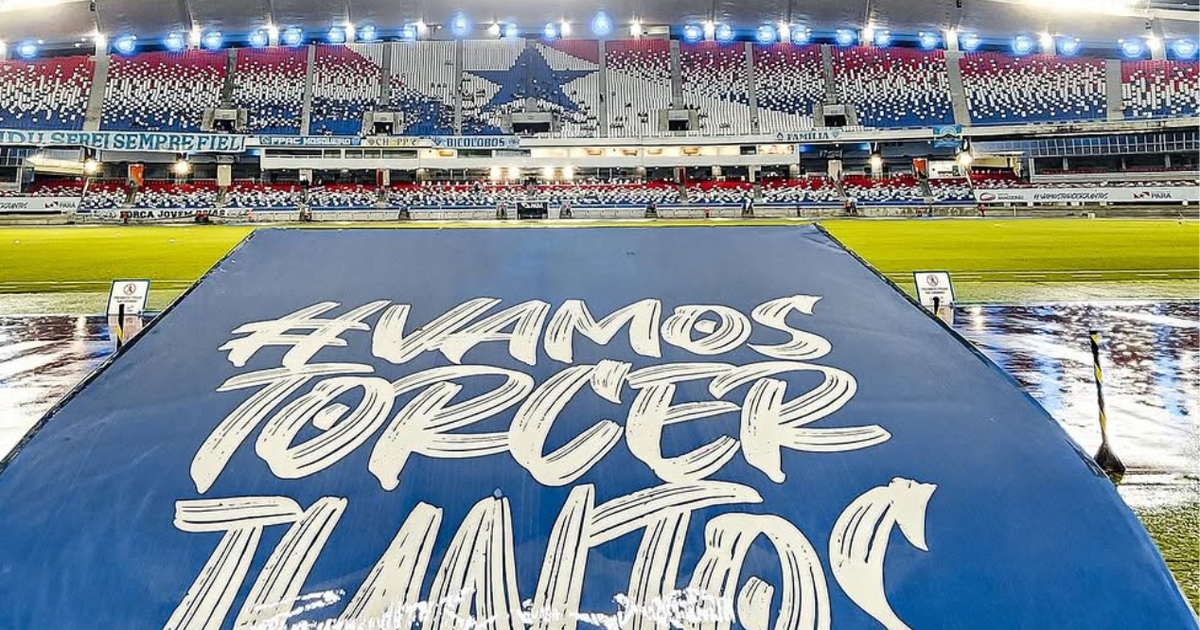Torcida do Remo se movimenta por grande público diante do Santos; veja os valores dos ingressos