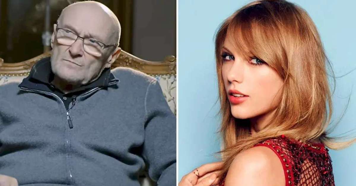 Phil Collins sobre o sucesso de Taylor Swift: "estou feliz por ela"