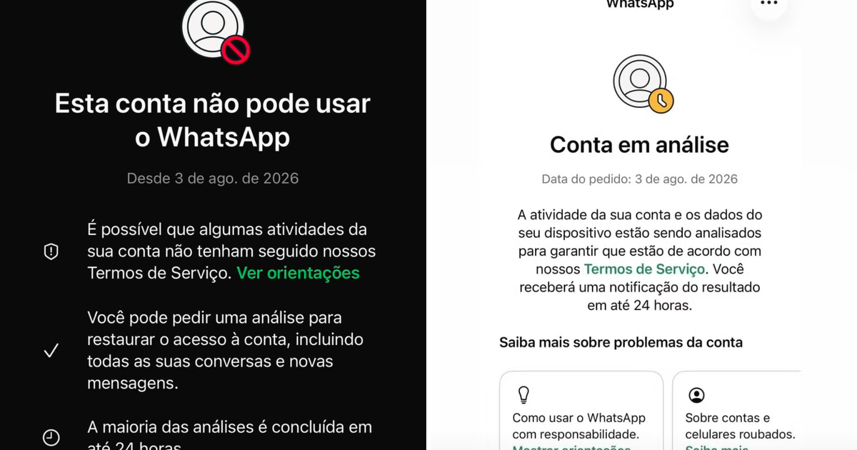 Usuários do WhatsApp relatam conta bloqueada e reclamam nas redes sociais