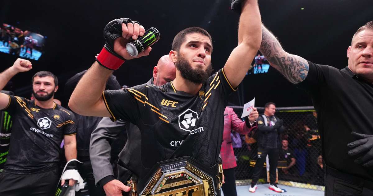 Makhachev diz não pensar em aposentadoria: "Quero bater mais recordes"