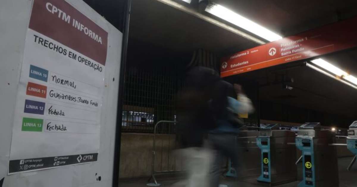 Funcionários da CPTM entram greve; veja linhas afetadas