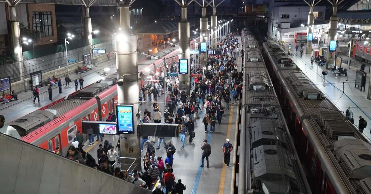 Greve da CPTM afeta três linhas em São Paulo; rodízio é suspenso