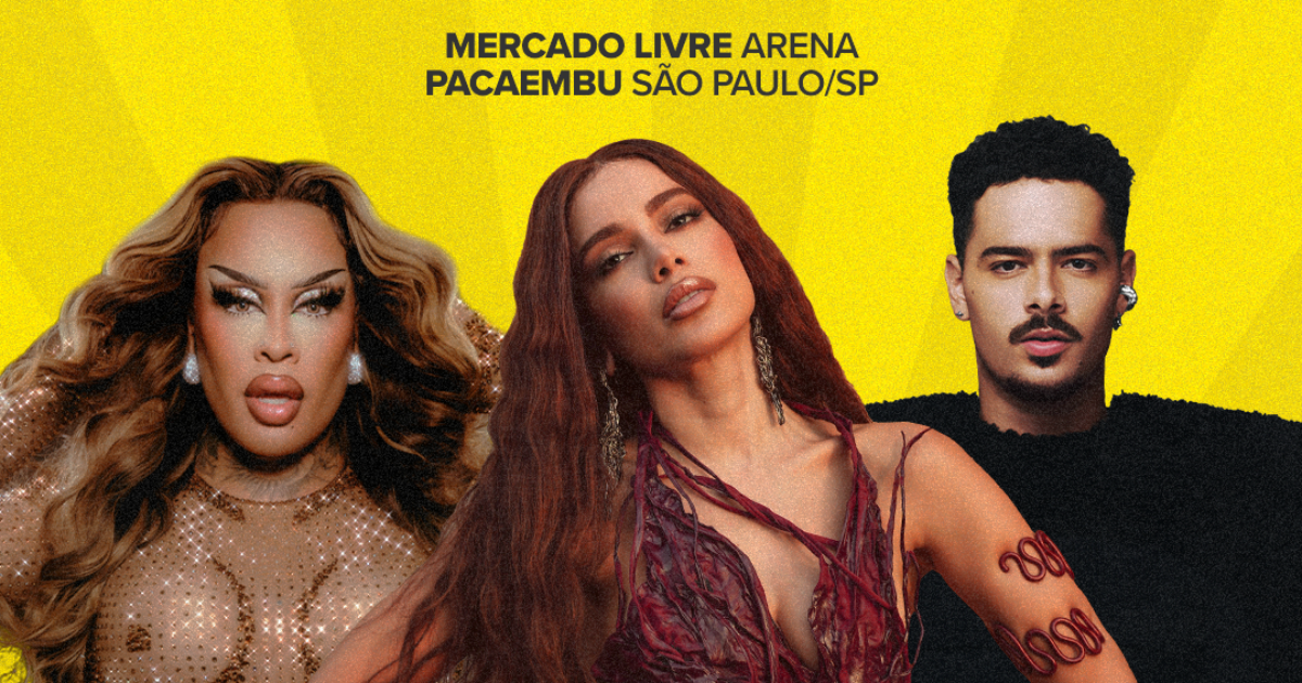 Meli Music 2026 confirma Anitta, Gloria Groove e Pedro Sampaio