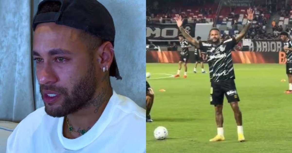 Neymar é vítima de xingamentos em estádio antes de jogo e toma atitude; assista