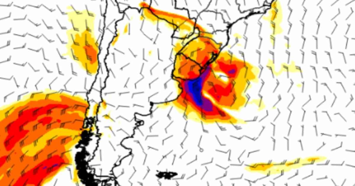 Inmet alerta para possível ciclone bomba no Brasil; ventos podem passar de 100 km/h