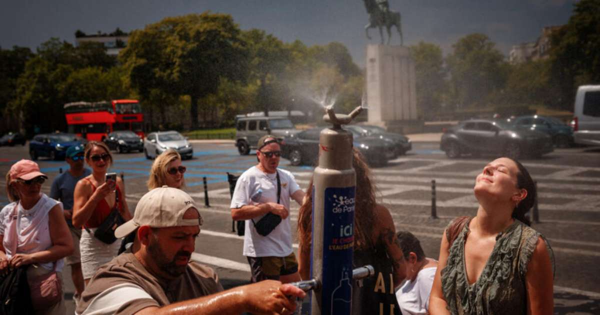França se prepara para a 5ª onda de calor do ano após registrar julho mais quente da história