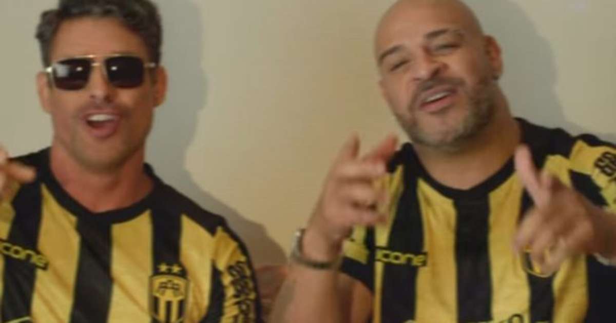 Vídeo! Adriano Imperador se arrisca como cantor de rap para nova série da Globo