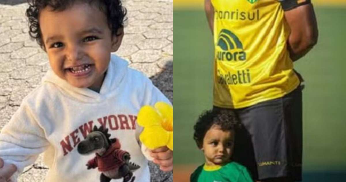 LUTO! Filho de jogador famoso morre com apenas 2 anos e mãe desabafa: 'Que dor'