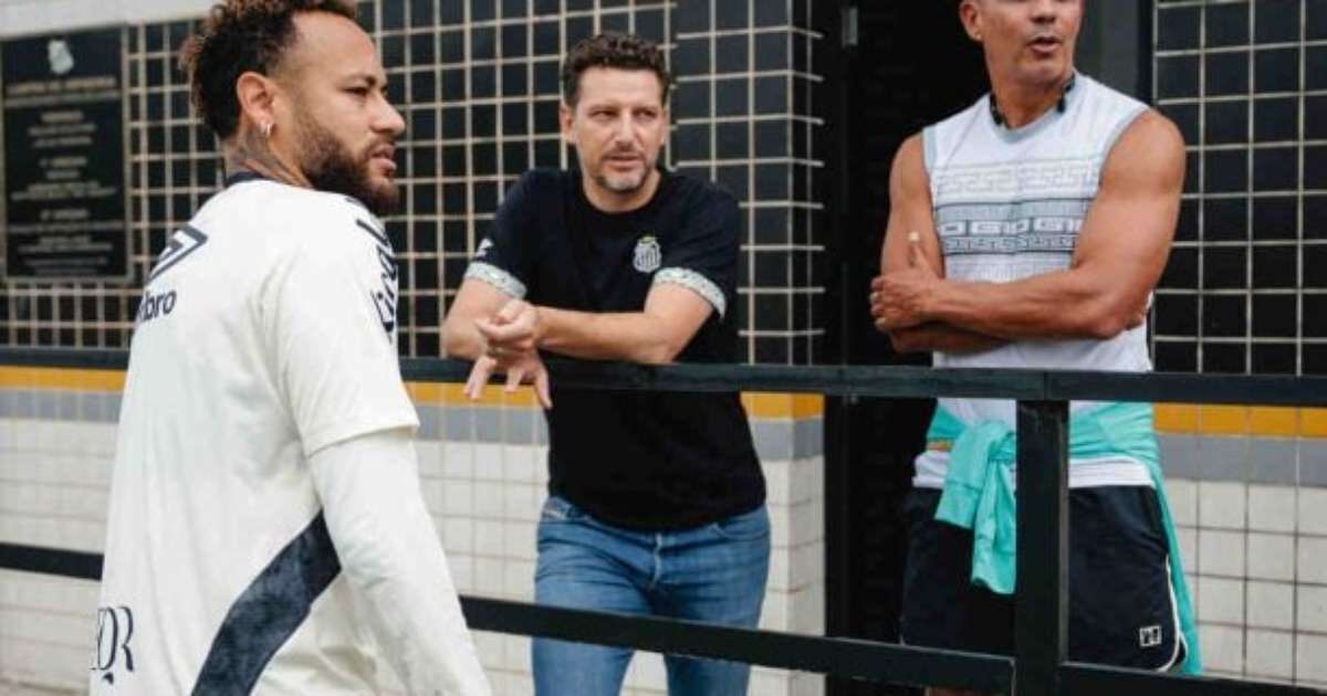 Santos tem visita ilustre em meio à preparação para jogo do Brasileiro