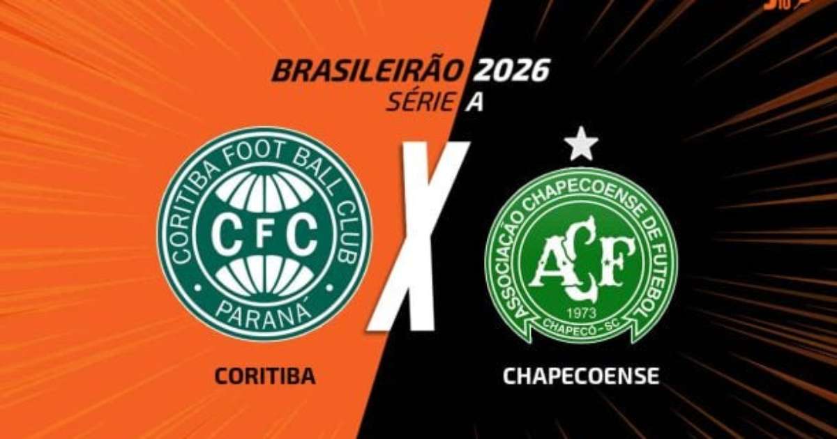 Coritiba e Chapecoense se enfrentam em duelo de opostos na Série A