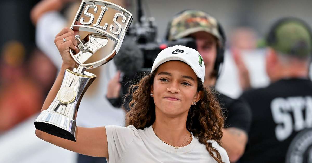 'Rayssa Leal gosta de ganhar em casa', diz Pedro Dau de Mesquita sobre o SLS Rio Takeover
