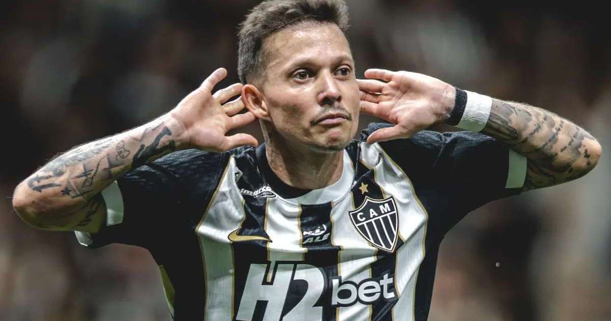 Bernard faz forte desabafo após empate do Atlético-MG