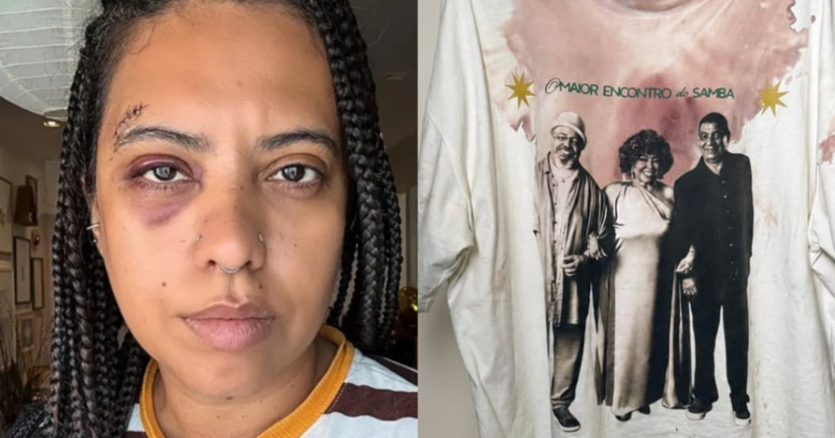Influenciadora denuncia ter sido agredida por homem em roda de samba no Rio