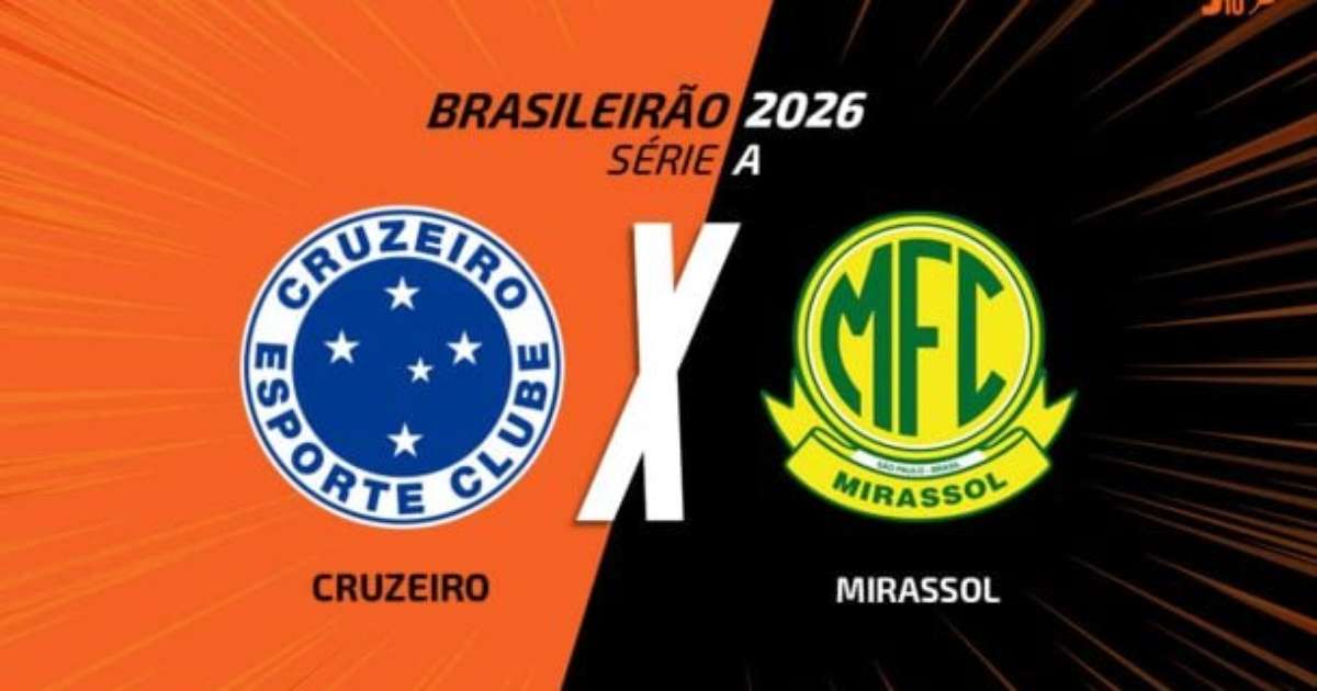 Cruzeiro x Mirassol, AO VIVO, com a Voz do Esporte, às 9h30