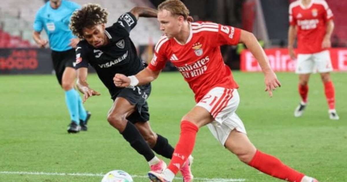 Benfica cede empate ao Académico de Viseu em estreia no Português