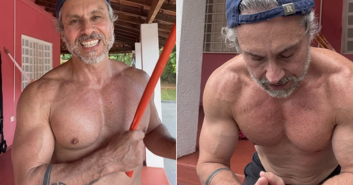 Alexandre Nero desmente fotos de físico musculoso e revela uso de IA: 'Não está pura'