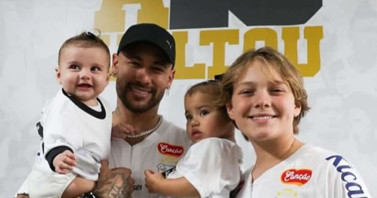 Primogênito de Neymar detalha responsabilidade de ser o mais velho: 'Tem que ser boa influência'