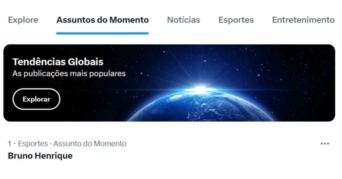 Bruno Henrique lidera "assuntos do momento" nas redes socias; siga a repercussão