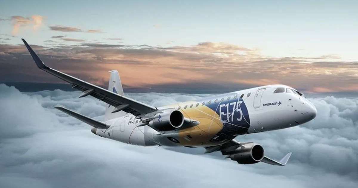 Embraer (EMBJ3) lucra R$ 1,11 bi no 2T, bate recorde de receita e revisa guidance para cima