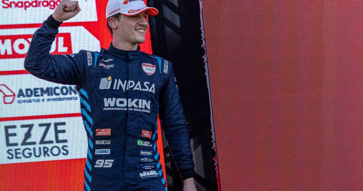 Em seu primeiro Dia dos Pais, Lucas Kohl comemora final de semana dos sonhos correndo em casa na Stock Car
