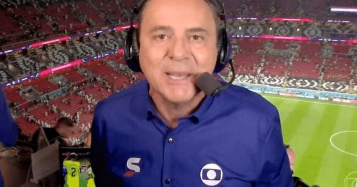 Luis Roberto retorna às transmissões da Globo e narra duelo decisivo entre Cruzeiro e Flamengo
