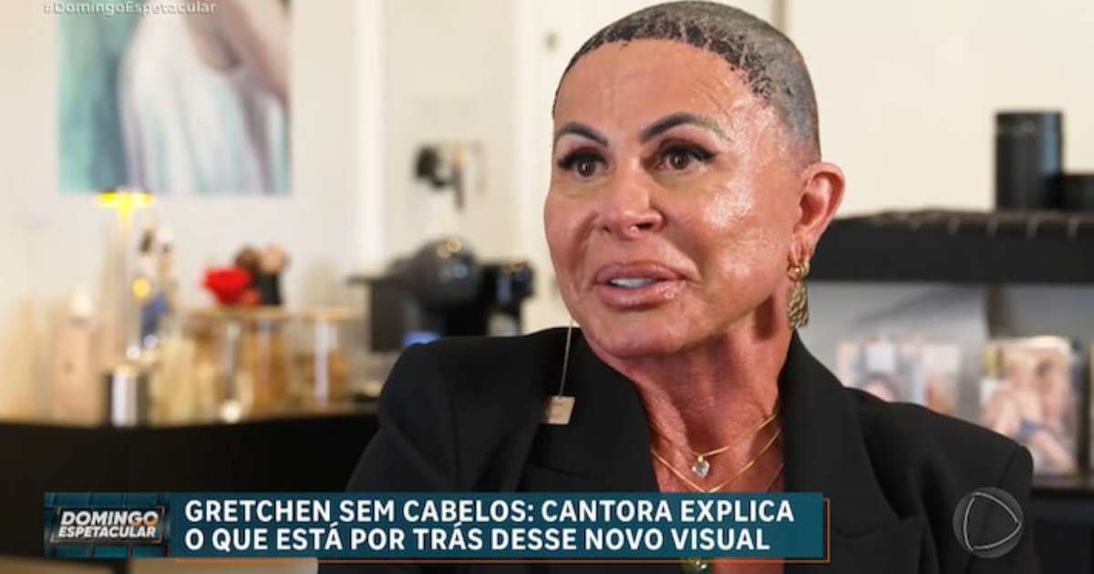 Gretchen: 'Nunca imaginei que me sentiria tão poderosa como estou agora, careca'