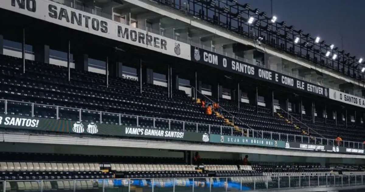 Vila Belmiro será utilizada por rival do Santos no Brasileirão