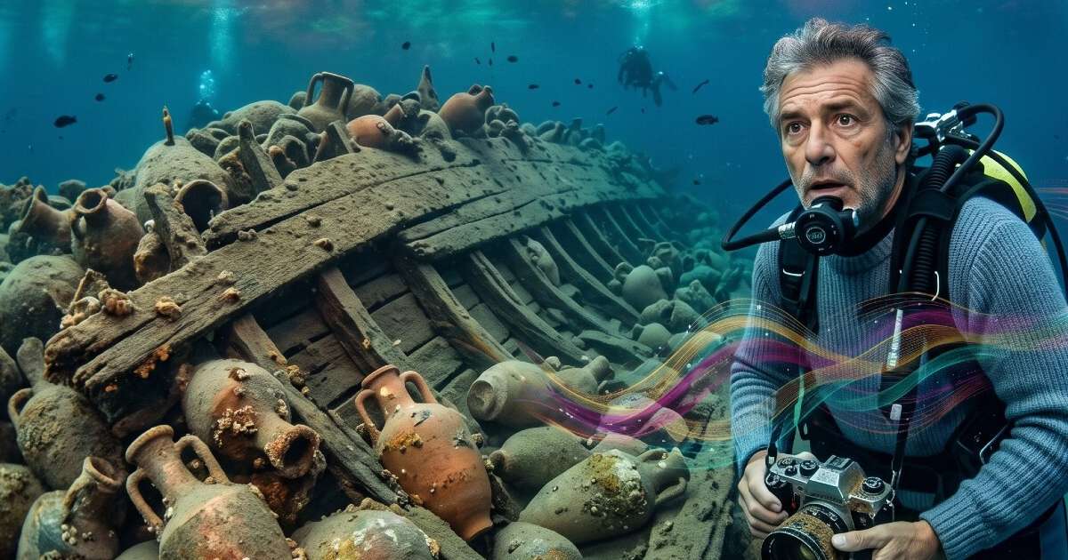 O segredo de dois milênios escondido sob a água; os registros do navio romano de 21 metros que pescadores acharam por acaso na Sicília