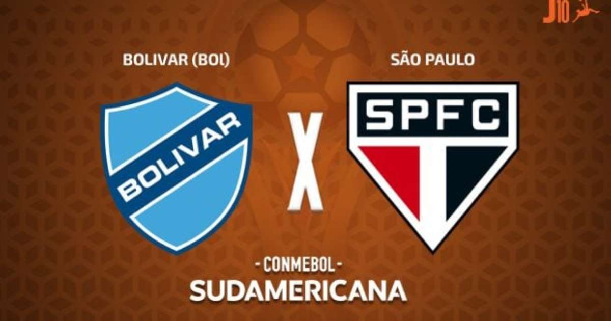 Bolívar x São Paulo, AO VIVO, com a Voz do Esporte, às 20h
