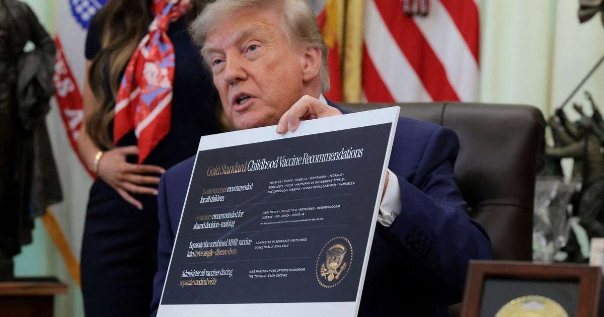 Trump assina decreto para alterar imunização contra sarampo e reduzir número de vacinas para crianças