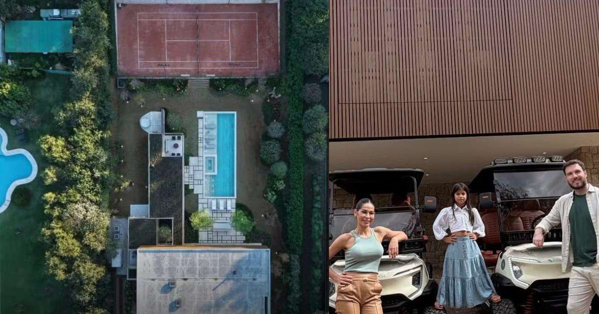 Maíra Cardi e Thiago Nigro compram mansão de R$ 45 milhões em Porto Feliz