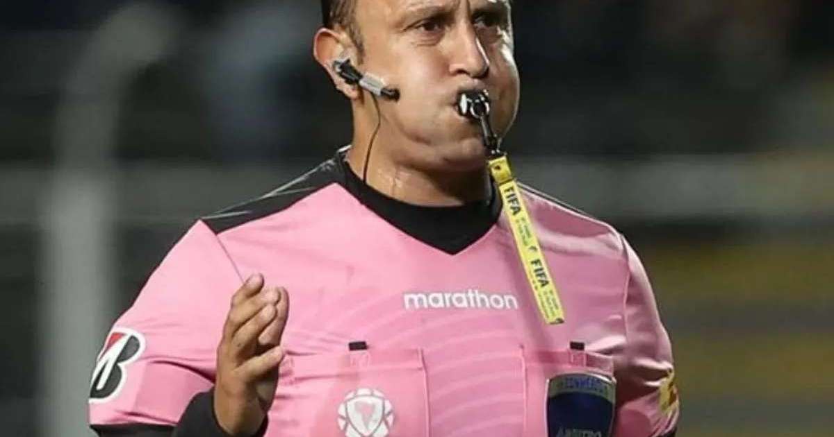 Quem é Darío Herrera, árbitro de Vasco x Olimpia?