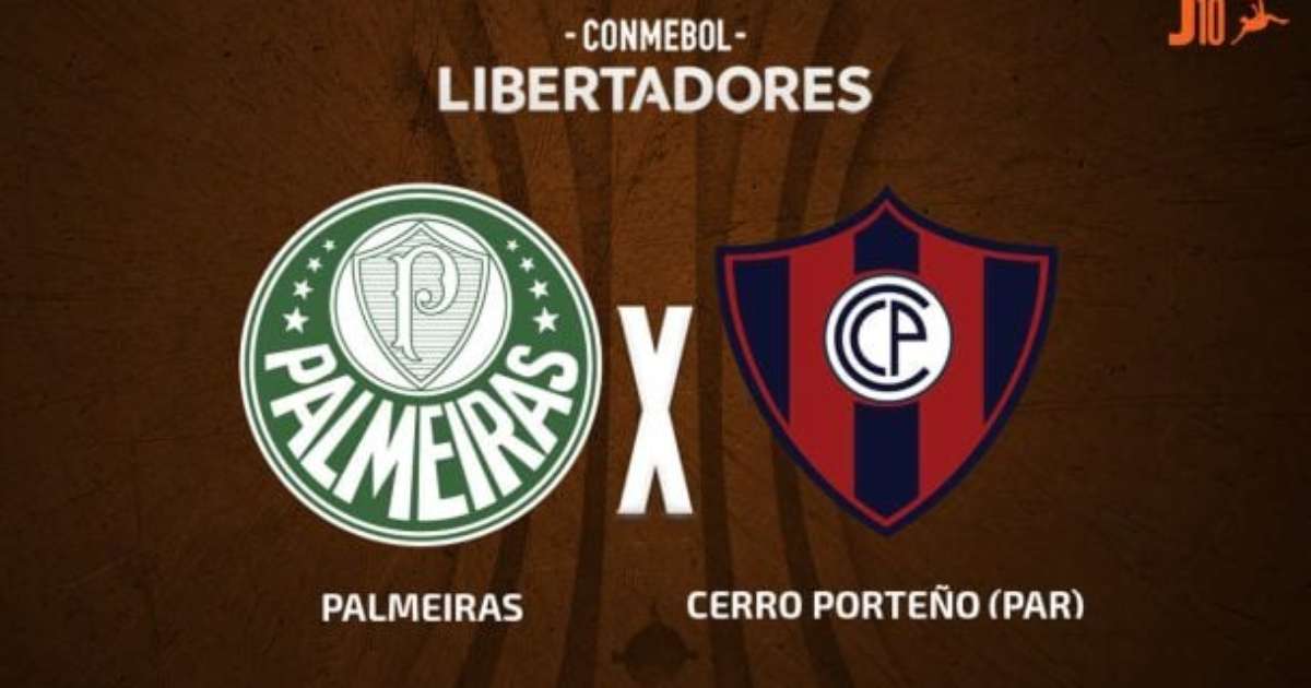 DECISÃO! Onde assistir: Palmeiras e Cerro Porteño se enfrentam em mata-mata da Libertadores